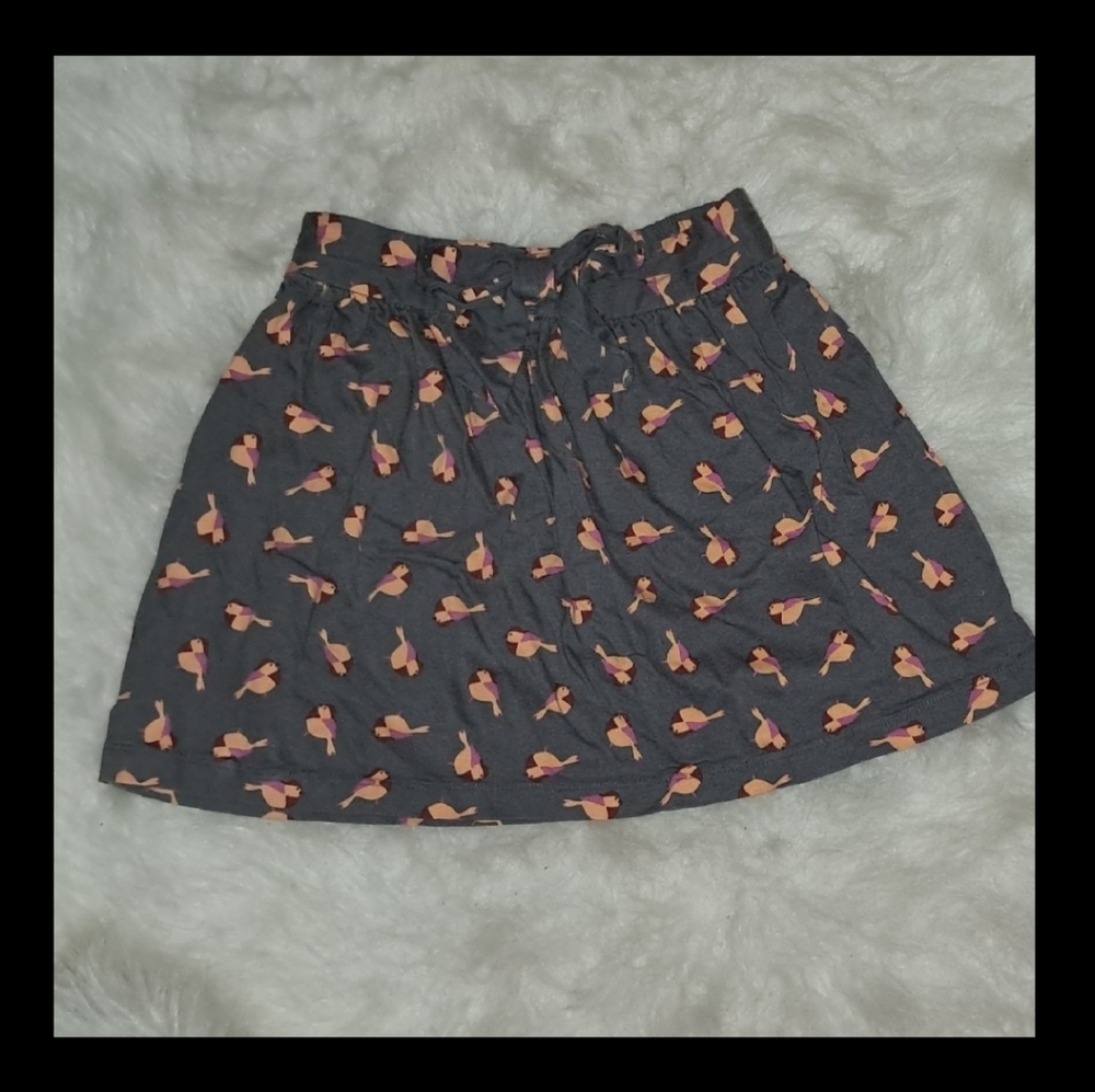 Hanna Andersson Bird Print Skirt